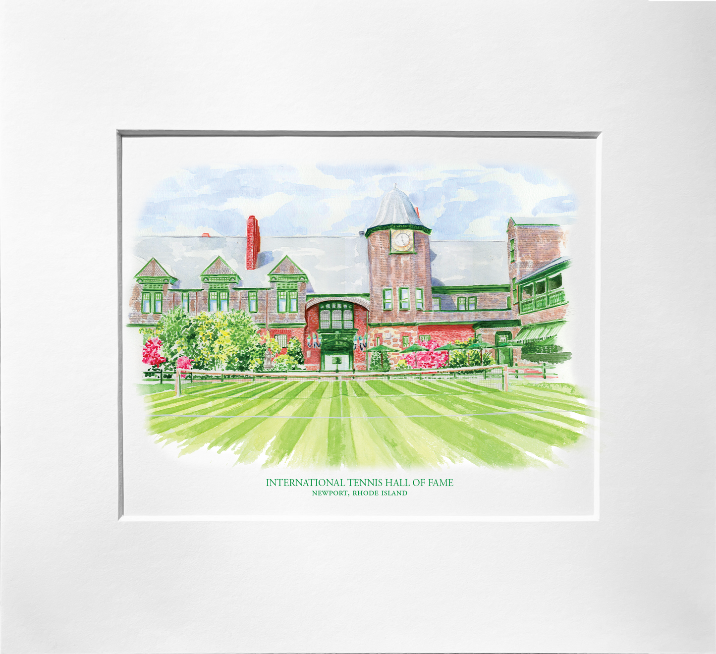 International Tennis Hall of Fame Print