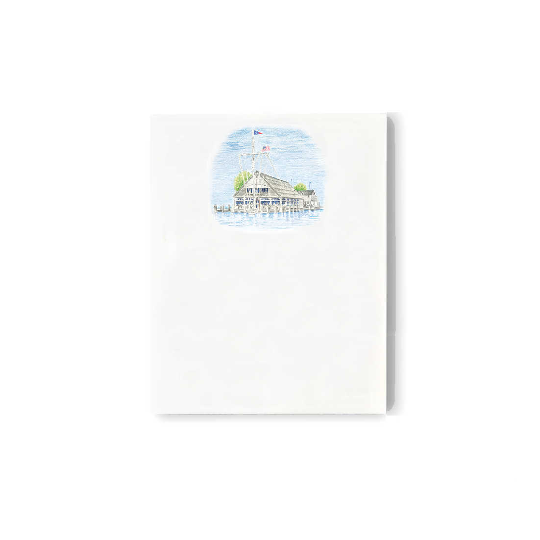 Edgartown Yacht Club (Clubhouse) Notepads - Medium