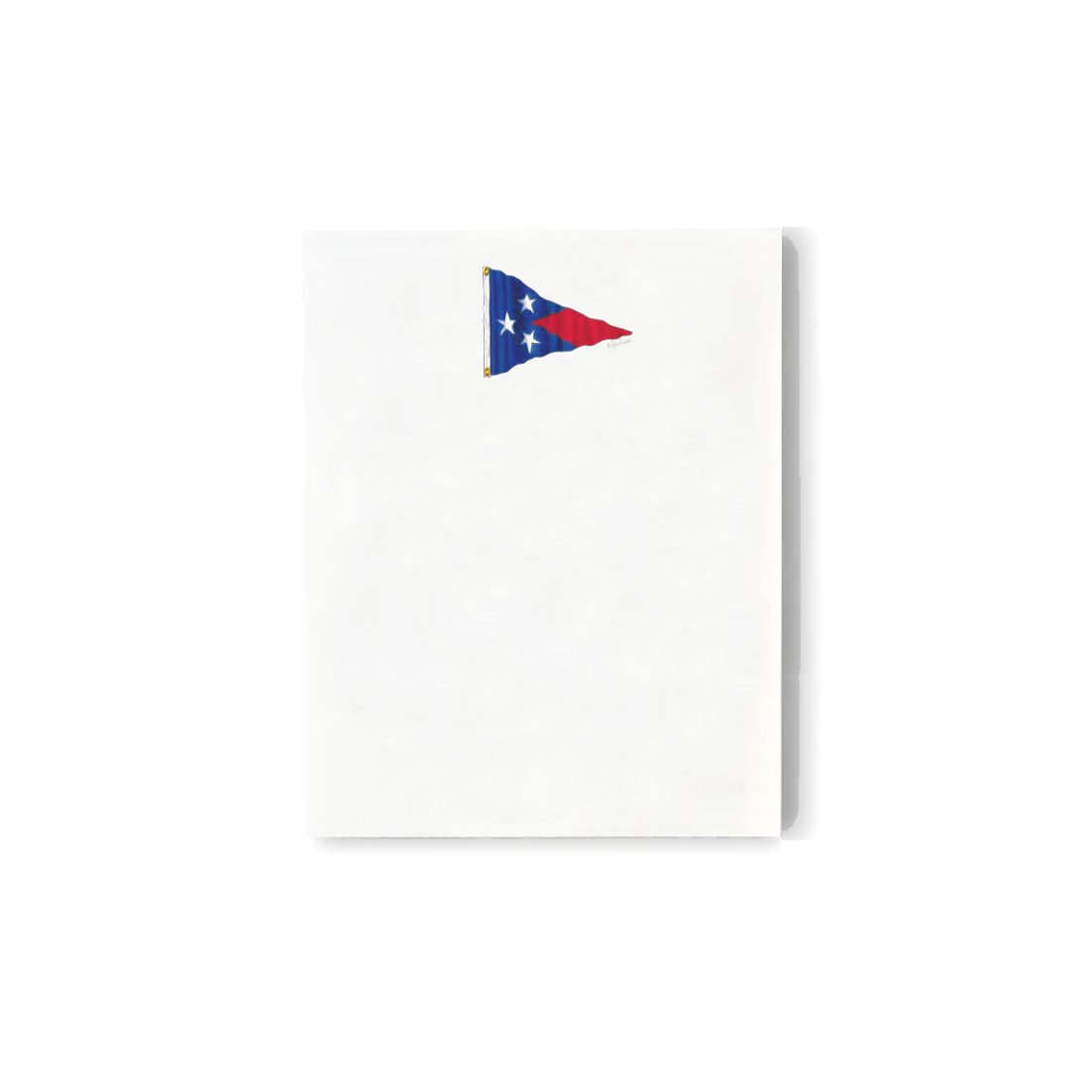 Edgartown Yacht Club (Burgee) Notepads -Medium