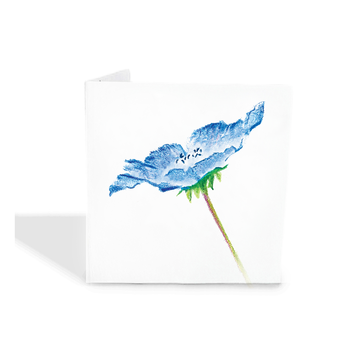 Blue Flower Gift Tags