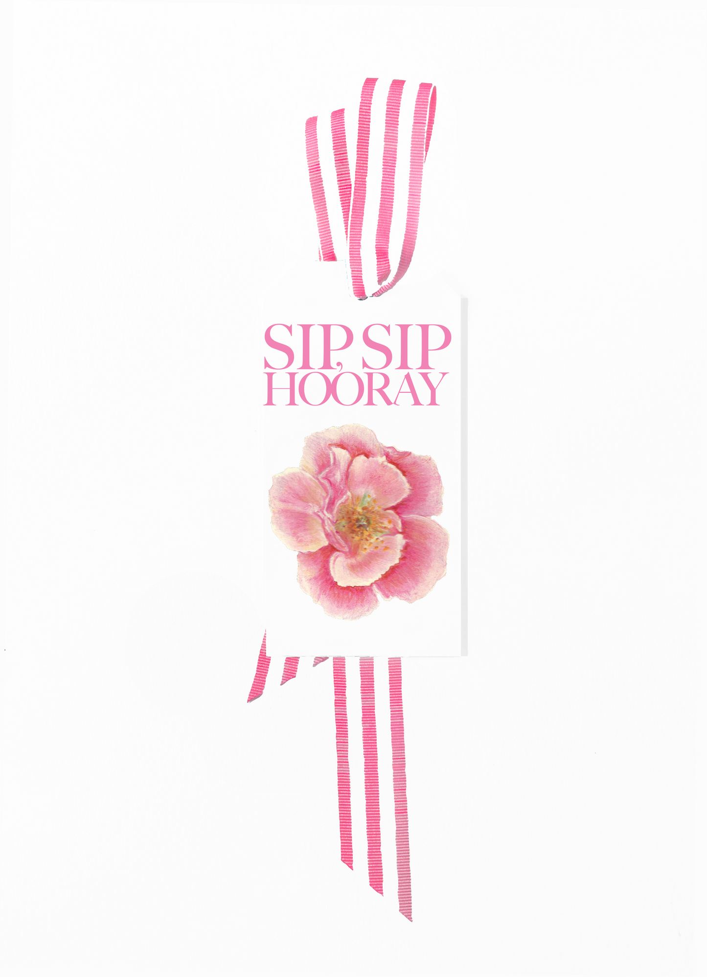 Soft Rose Bottle Tags
