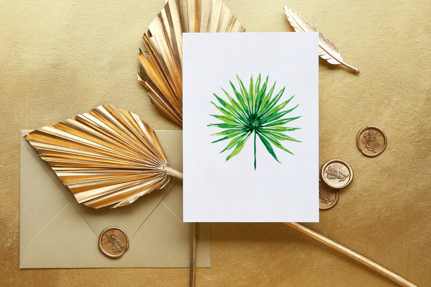 Mexican Fan Palm Notecards