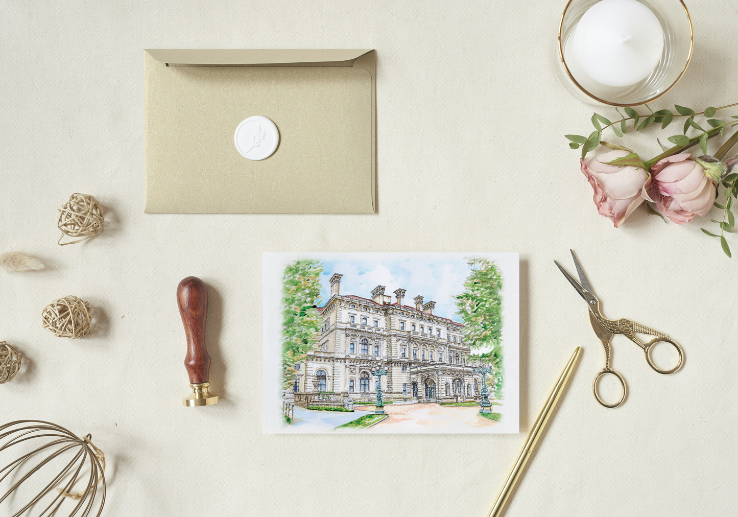 The Breakers Newport Notecards