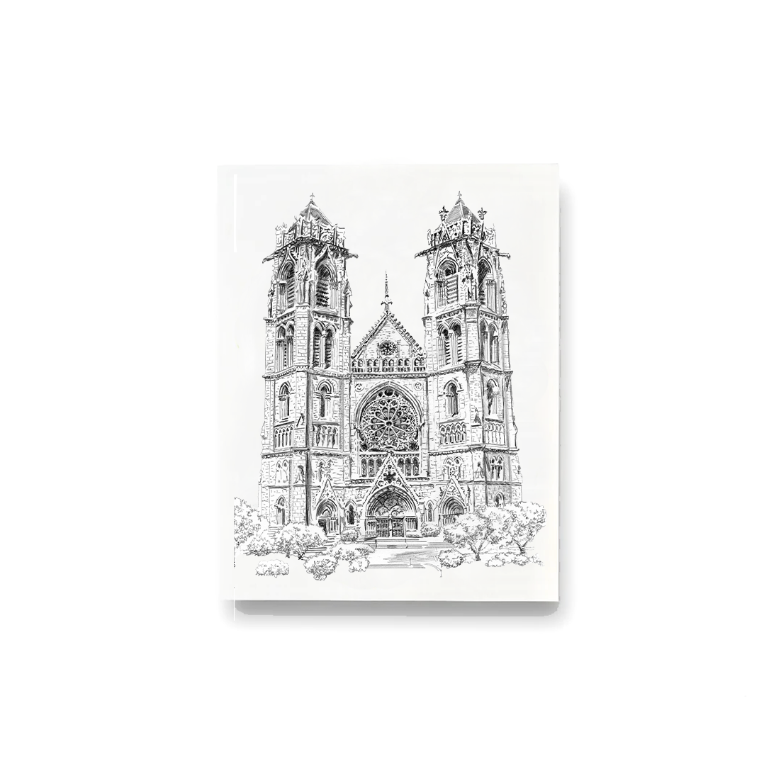 Basilica Cathedral of the Sacred Heart, New Jersey Notecards