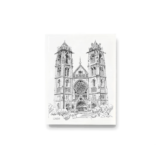 Basilica Cathedral of the Sacred Heart, New Jersey Notecards