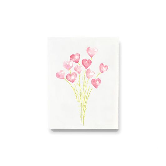 Heart Bouquet Notecards