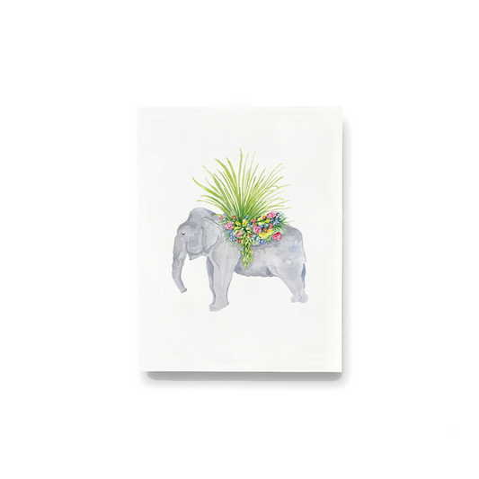 Larchmont Yacht Club Elephant Fold-over Notecards