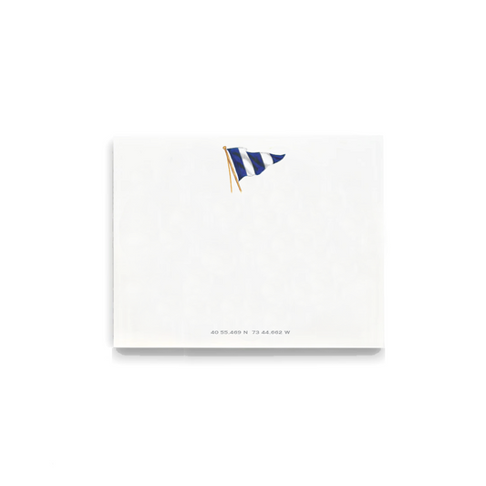 Larchmont Yacht Club Burgee Notecards