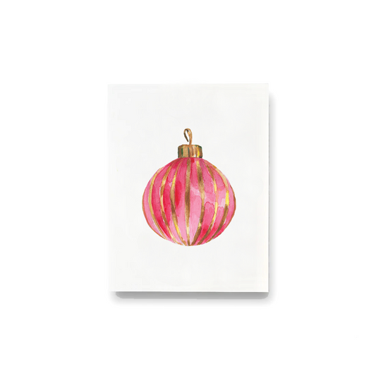 Pink Ornament Notecards