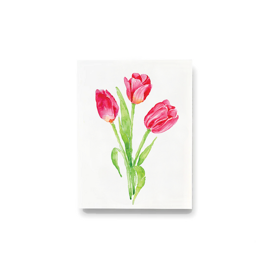 Pink Tulips Notecards