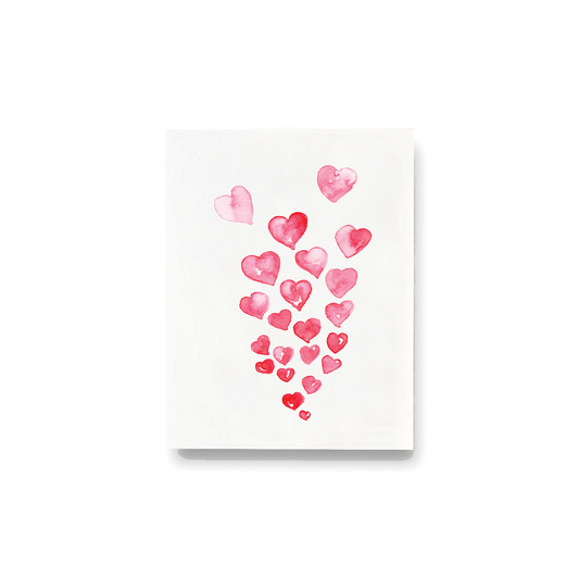 Rising Hearts Notecards