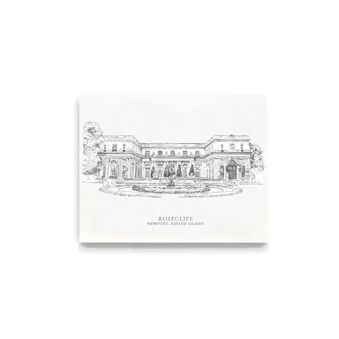 Rosecliff in Pencil Notecards