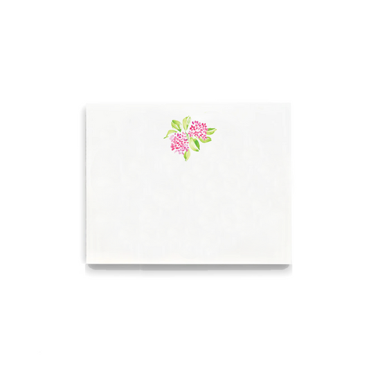 Rose Hydrangea Flat Notecards