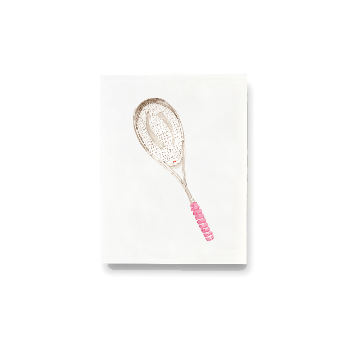 Squash Racquet Notecards