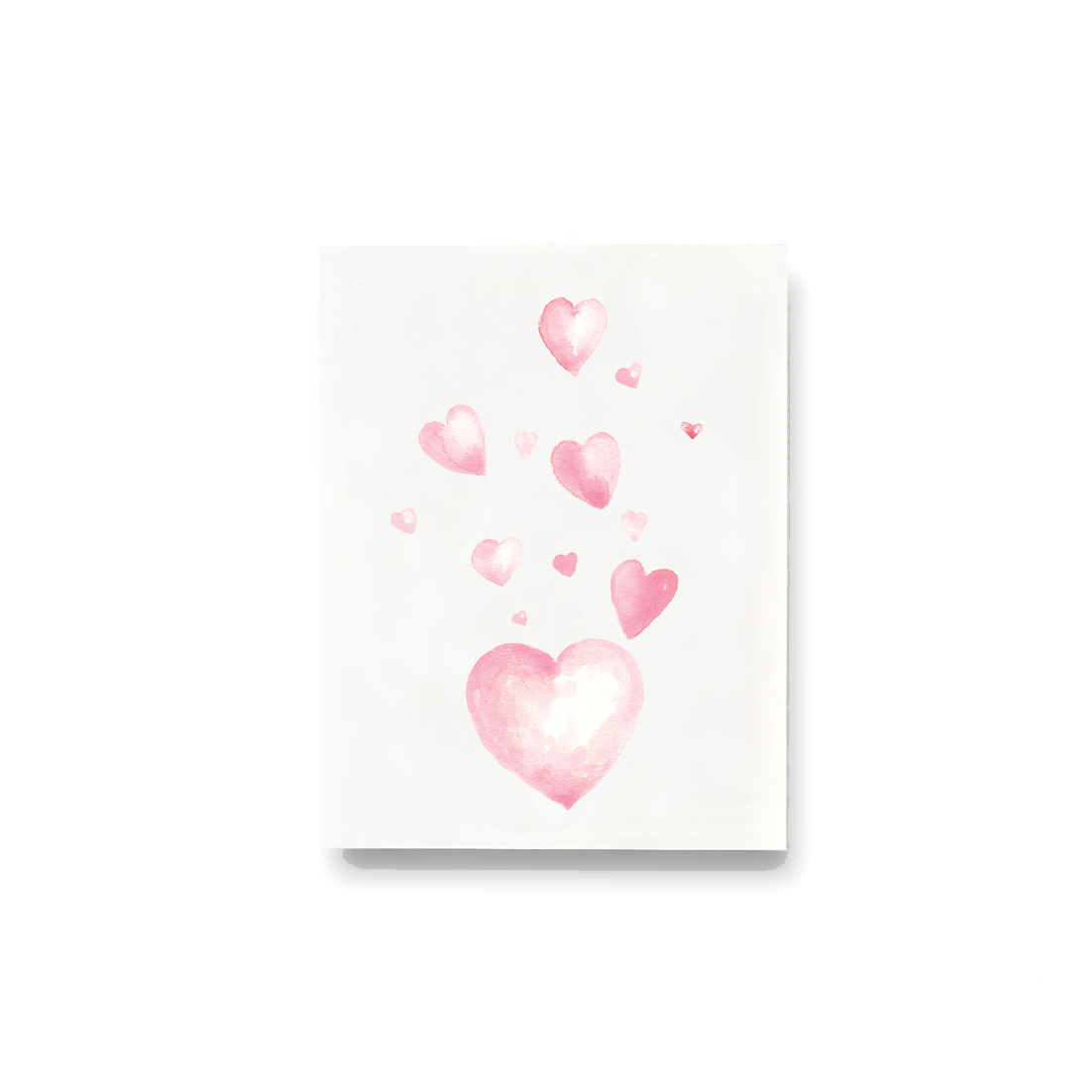 Heart Spray Red Notecards