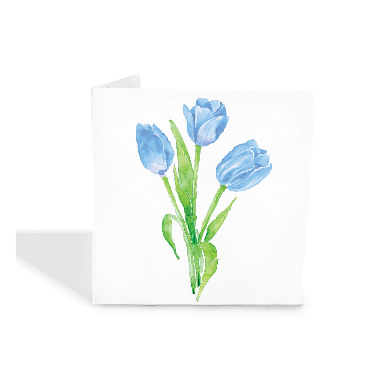 Blue Tulips Gift Tags