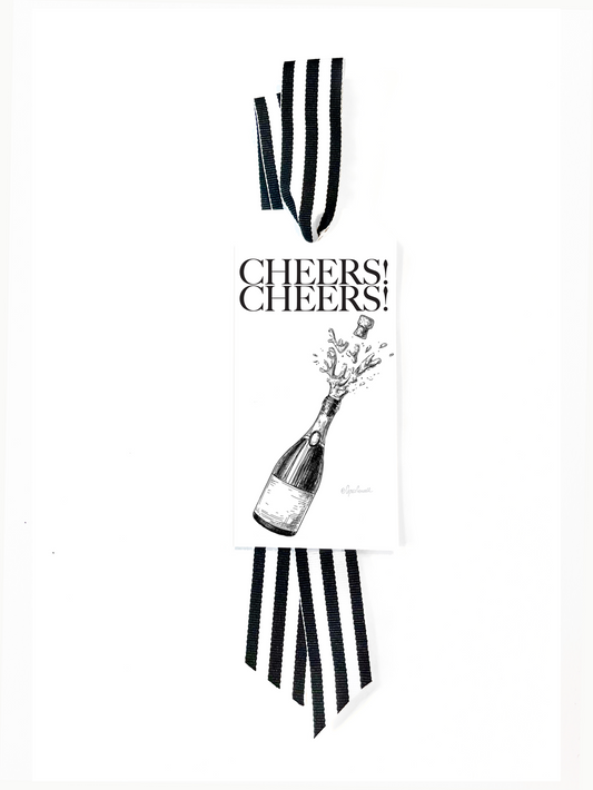 Champagne Bottle Tags