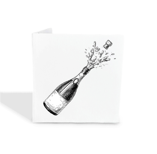 Champagne Cork Gift Tags