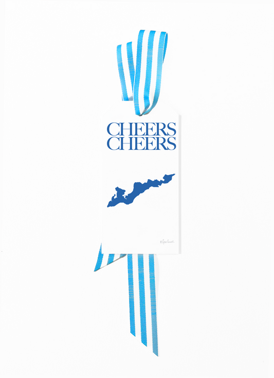 Fishers Island Silhouette Bottle Tags