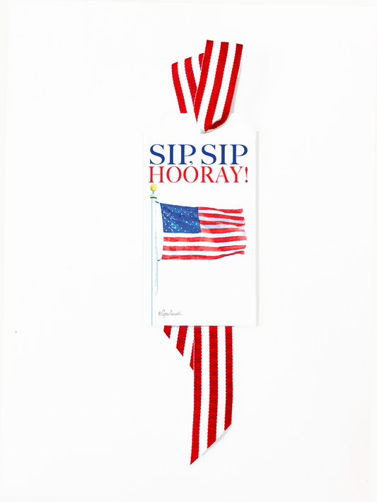 Flag Bottle Tags