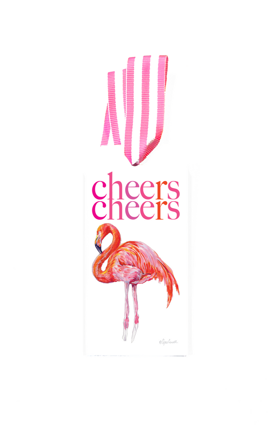 Flamingo Bottle Tags