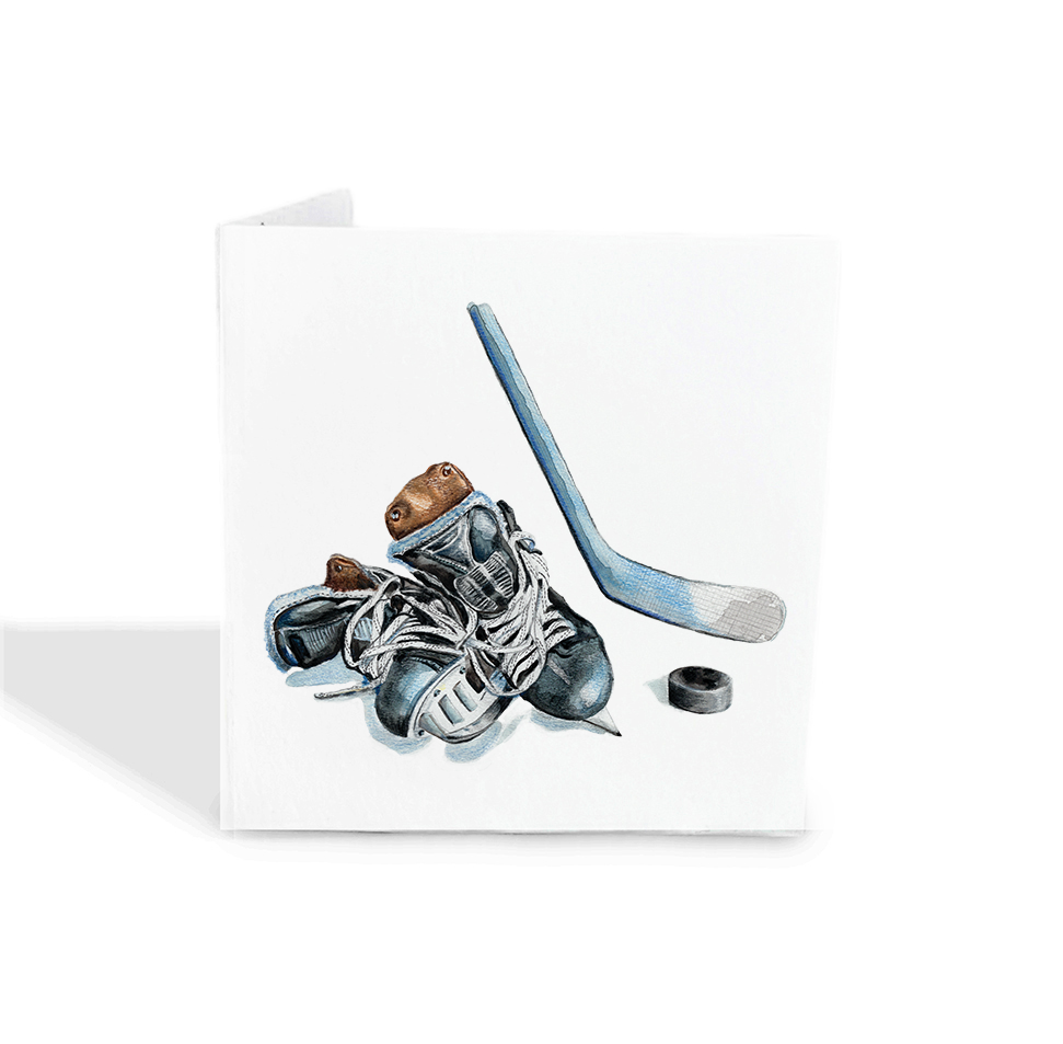 Hockey Skates Gift Tags