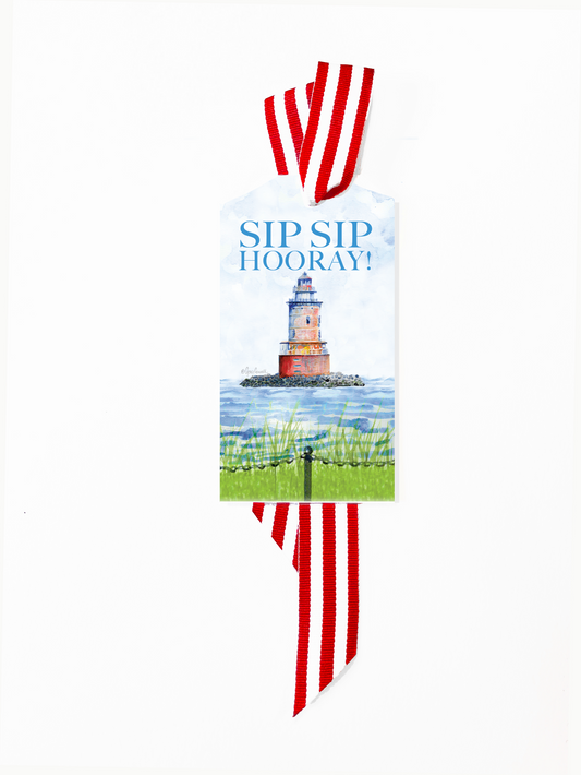 Lighthouse Bottle Tags