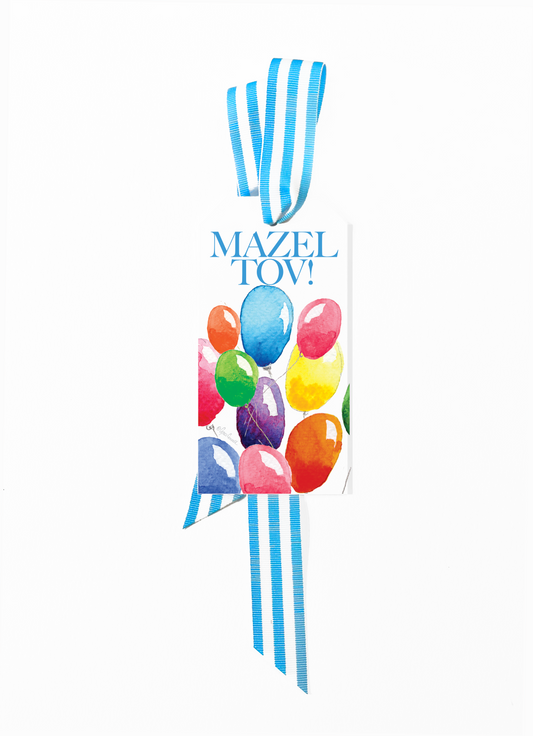 Mazel Tov Bottle Tags