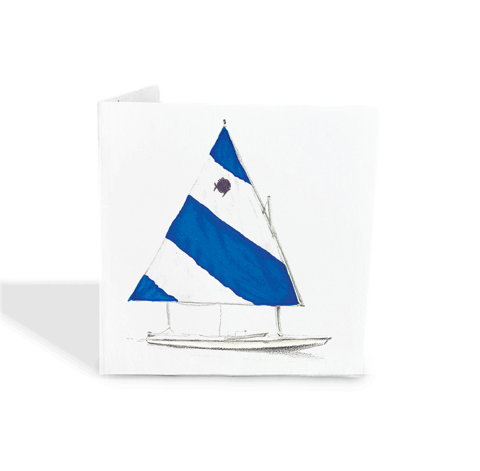 Navy Sailfish Gift Tags