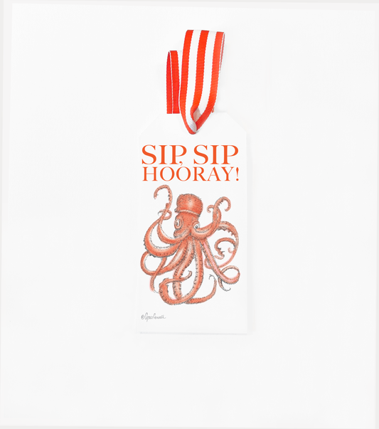 Octopus Bottle Tags