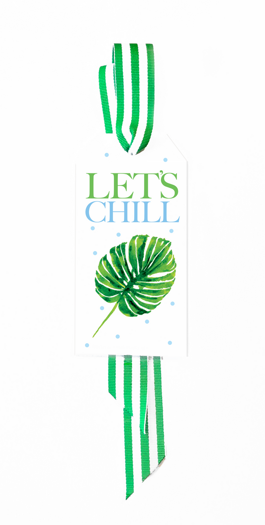 Palm Leaf Bottle Tags