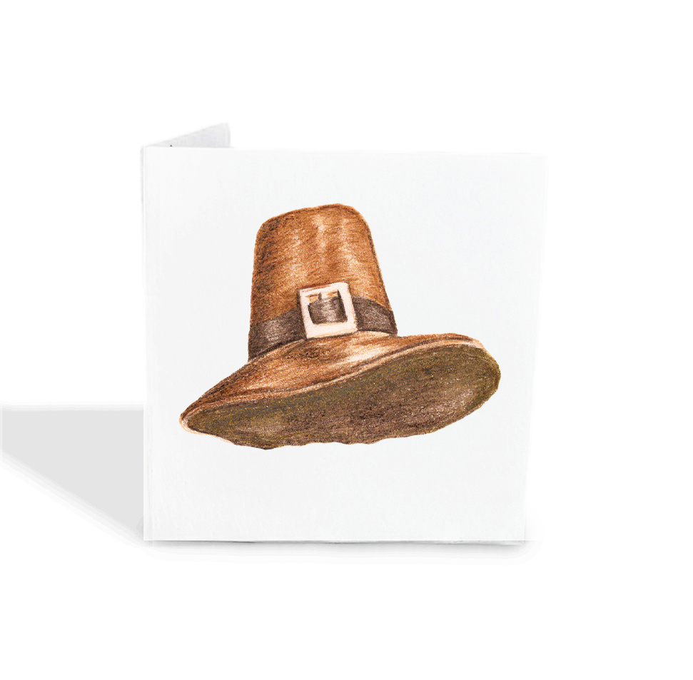 Pilgrim Hat Gift Tags