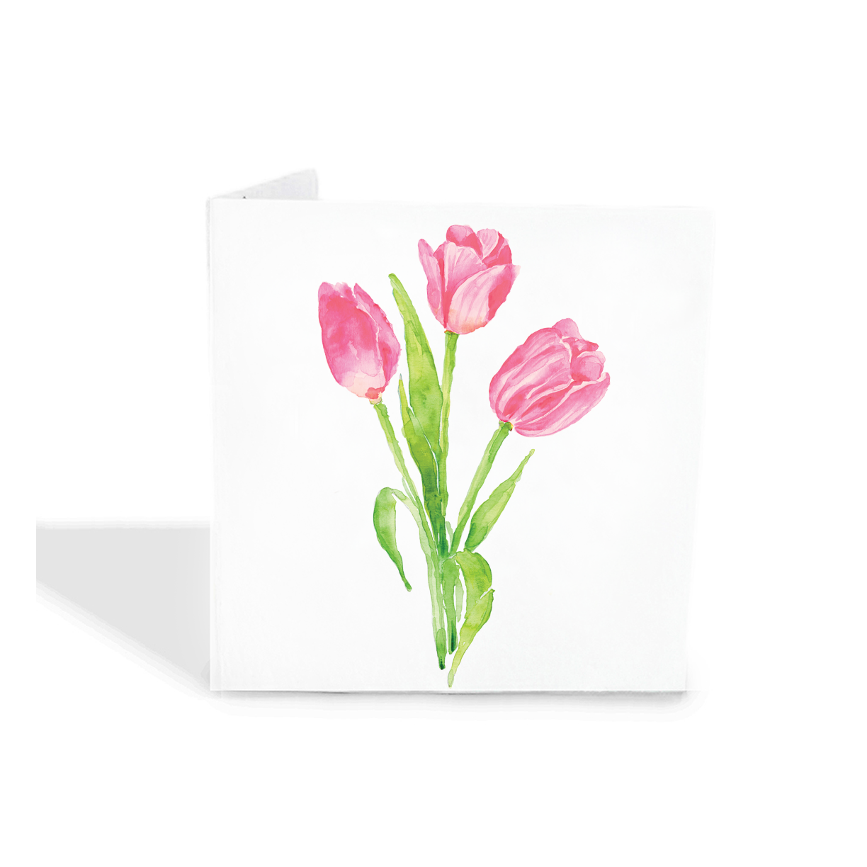 Pink Tulips Gift Tags