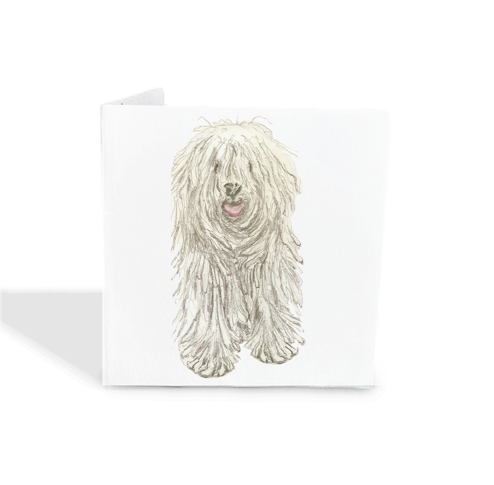 Shaggy Dog Gift Tags