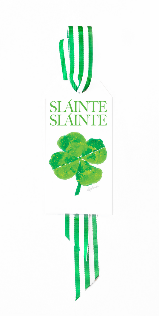 Sláinte Bottle Tags