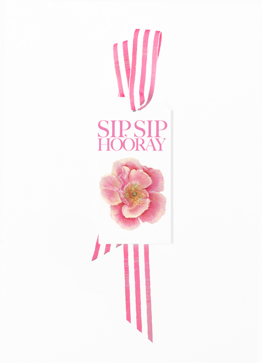 Soft Rose Bottle Tags