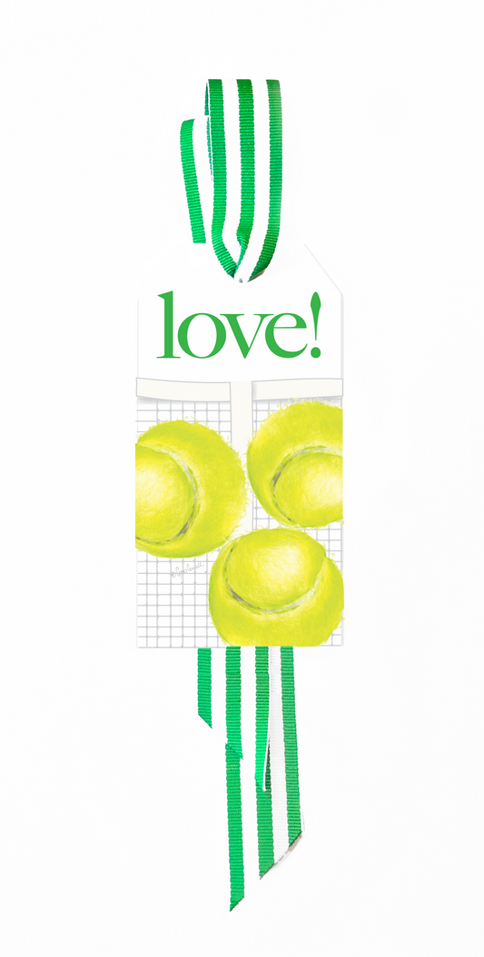 Tennis Ball Bottle Tags