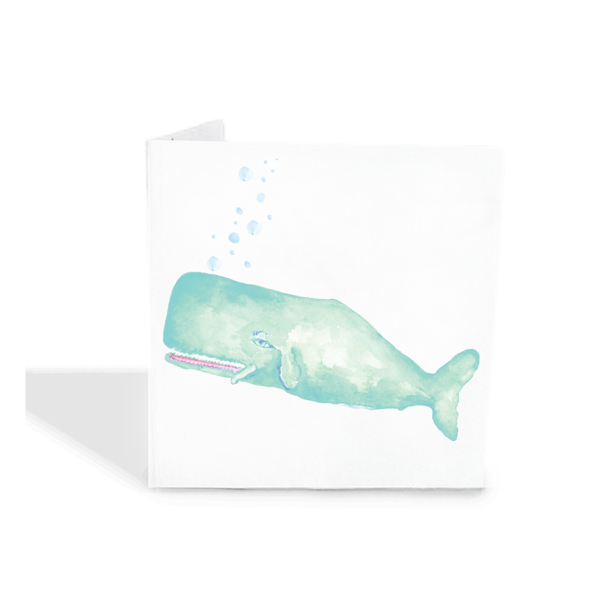 Seafoam Whale w/ Bubbles Gift Tags