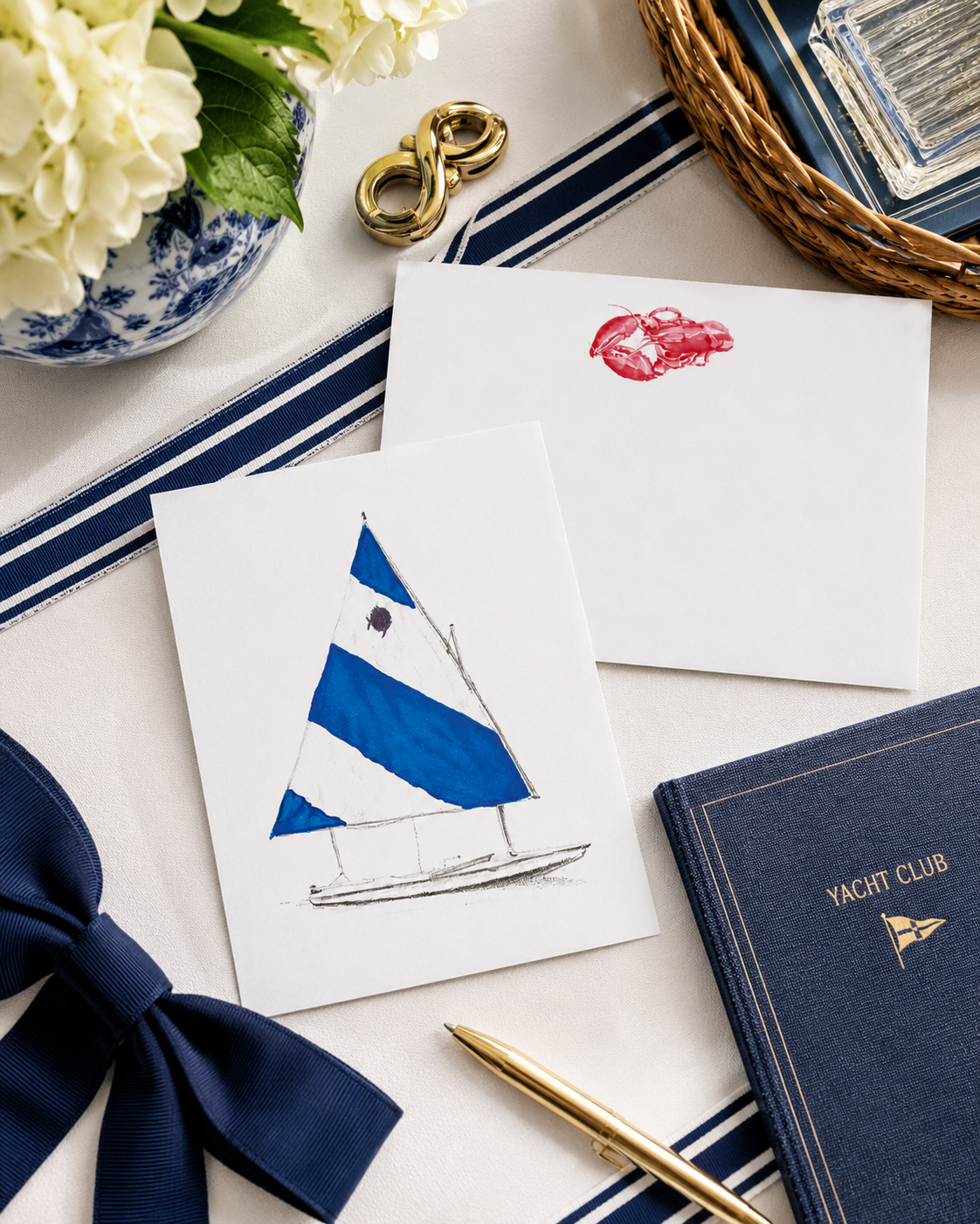 Red Lobster Flat Notecards