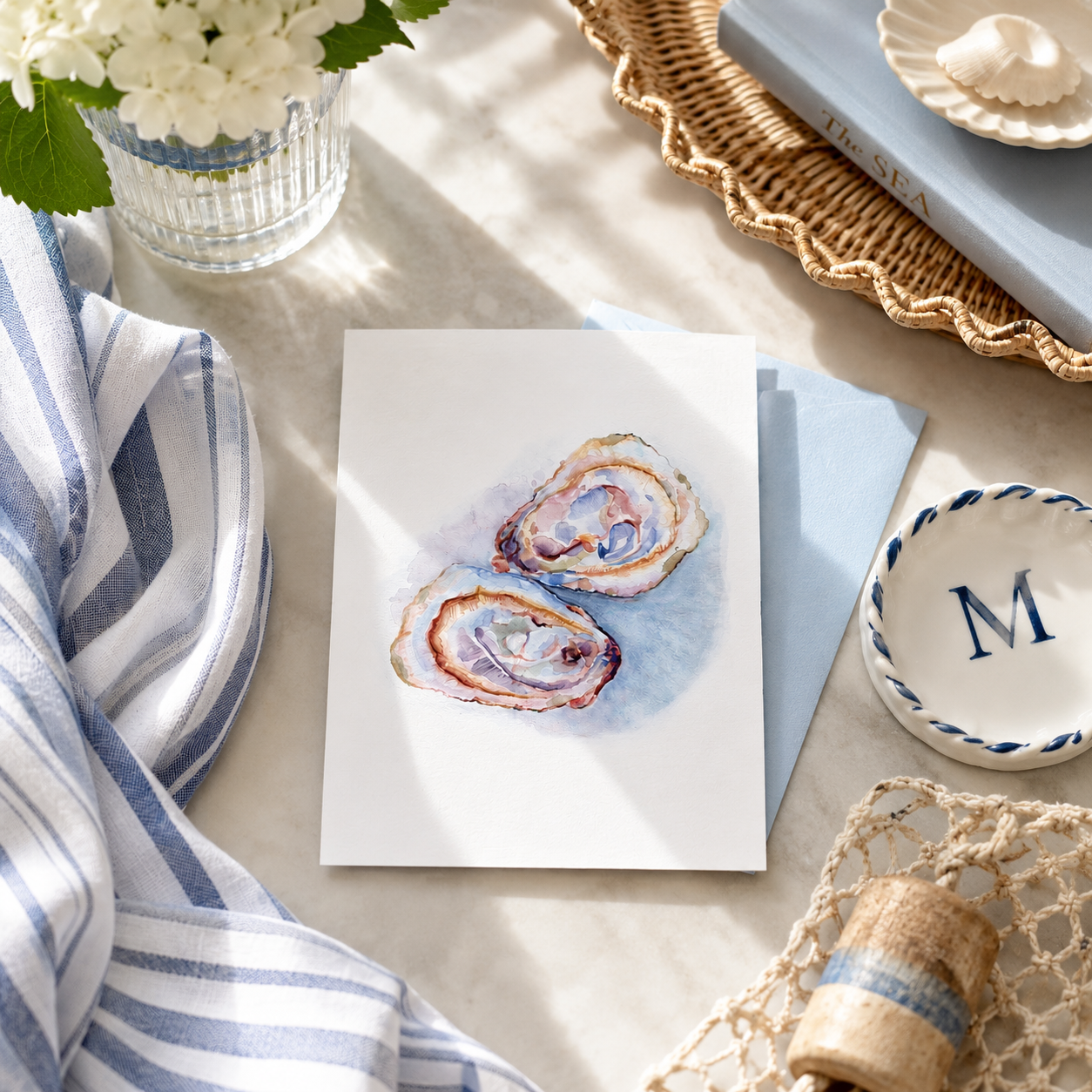 Oyster Notecards